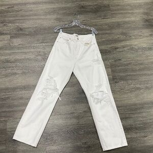 Agolde White Jean